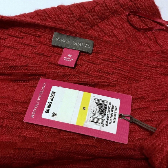 Vince Camuto NWT Dollman Sweater Women M - Picture 7 of 8